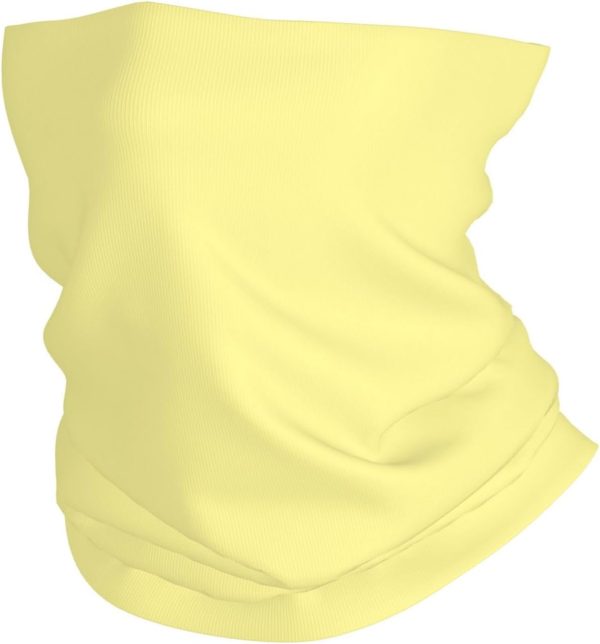 Yellowish white Picture Multifunctional sports headscarf Headband, face mask, wristband
