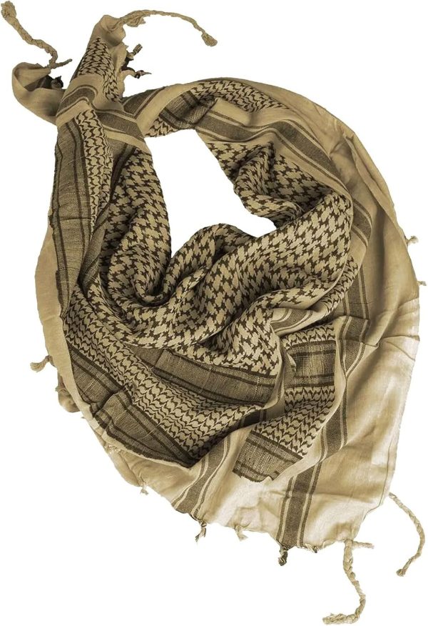 Unisex  - Multifunctional Cotton Lightweight Breathable Tactical Outdoor Scarf/Face Camouflage/Headscarf