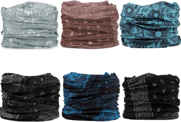 Multifunctional Sports Stretchable Seamless Casual Headband Sweatband Magic Camo Scarf Balaclava Headwear Head Wrap