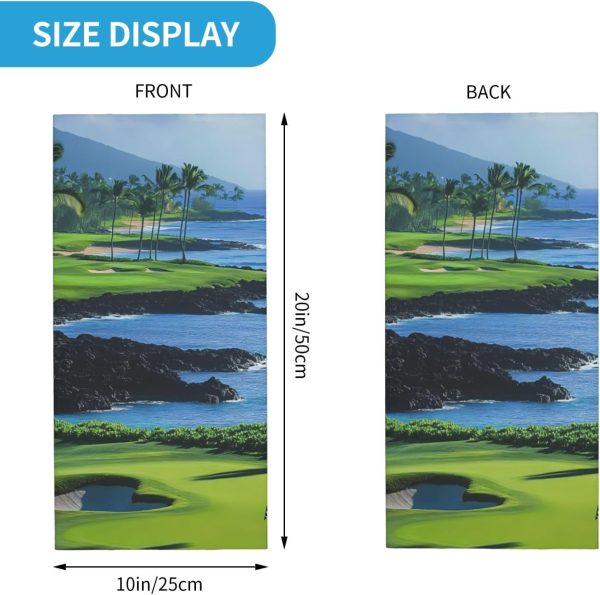 Golf Course Outdoor Sports Multifunctional Headscarf, Can Be Used As A Headscarf, Scarf, Headband, Suitable For Both Men And Women - Image 2