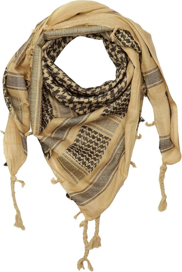 Unisex  - Multifunctional Cotton Lightweight Breathable Tactical Outdoor Scarf/Face Camouflage/Headscarf - Image 2